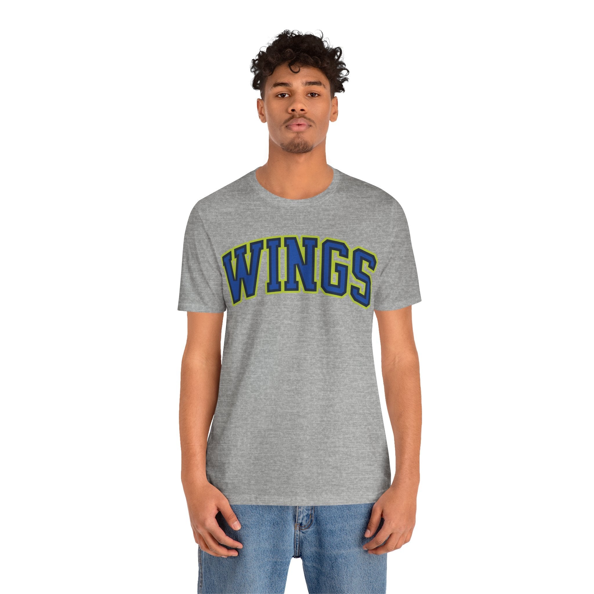 JJ Quinerly Wings Unisex Jersey T-shirt | Chix Sports
