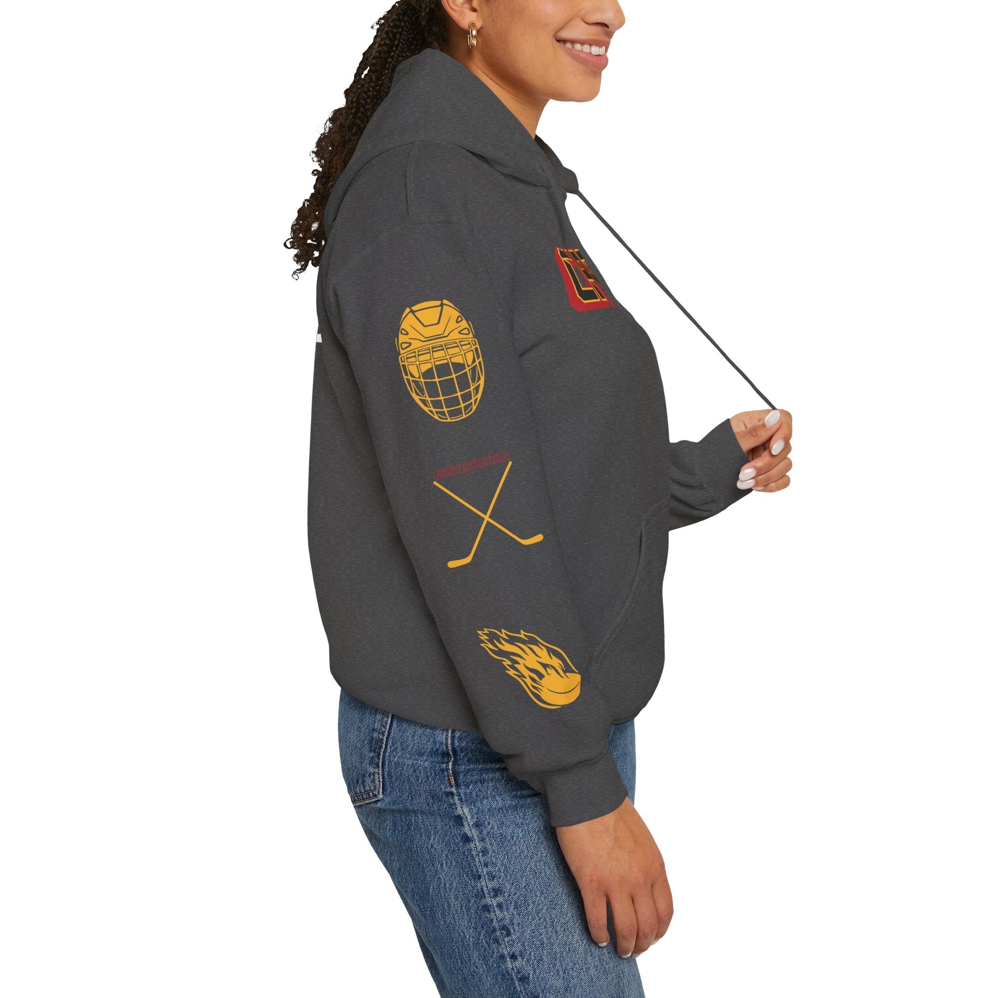 Jocelyne Larocque 3 Charge Unisex Hoodie | Chix Sports
