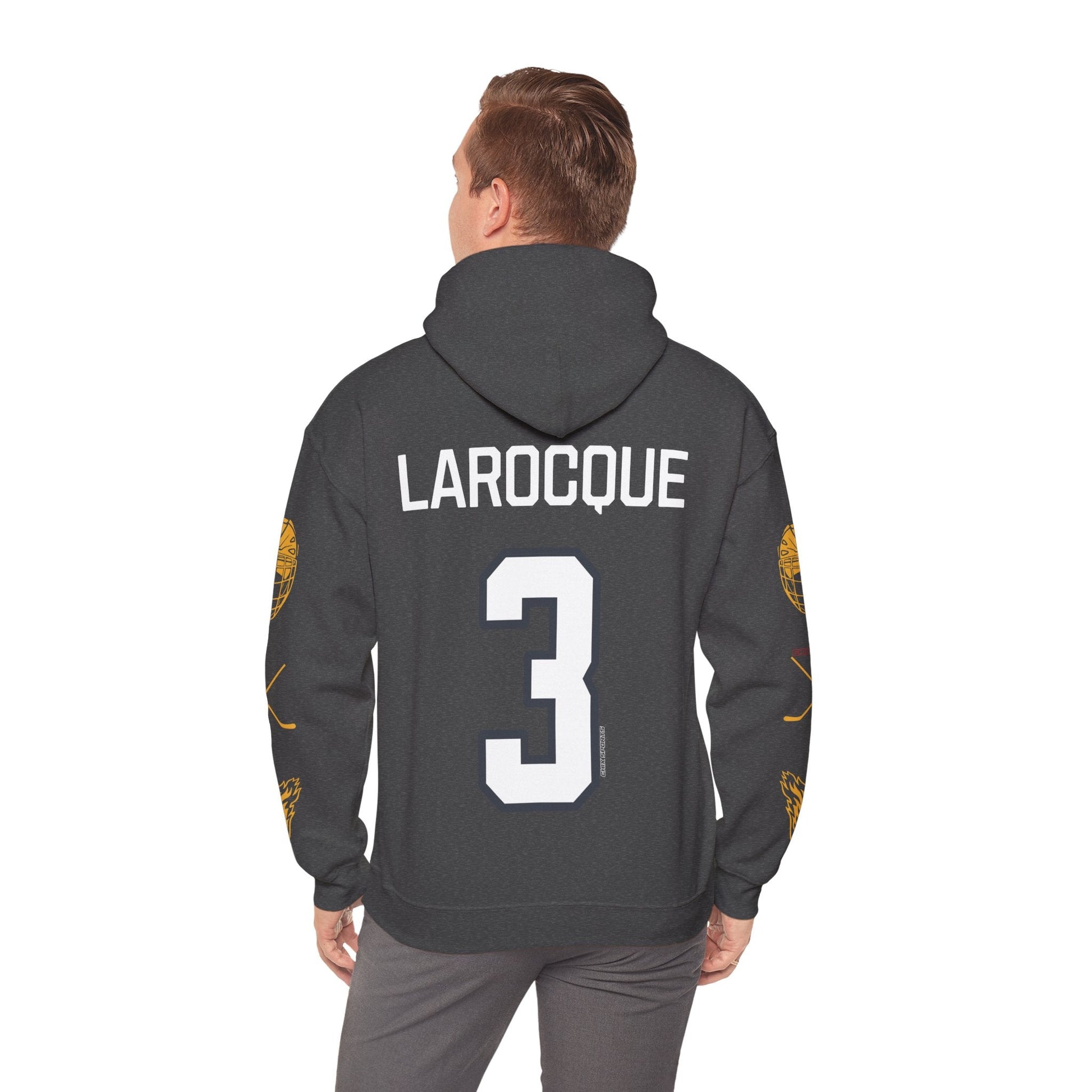 Jocelyne Larocque 3 Charge Unisex Hoodie | Chix Sports
