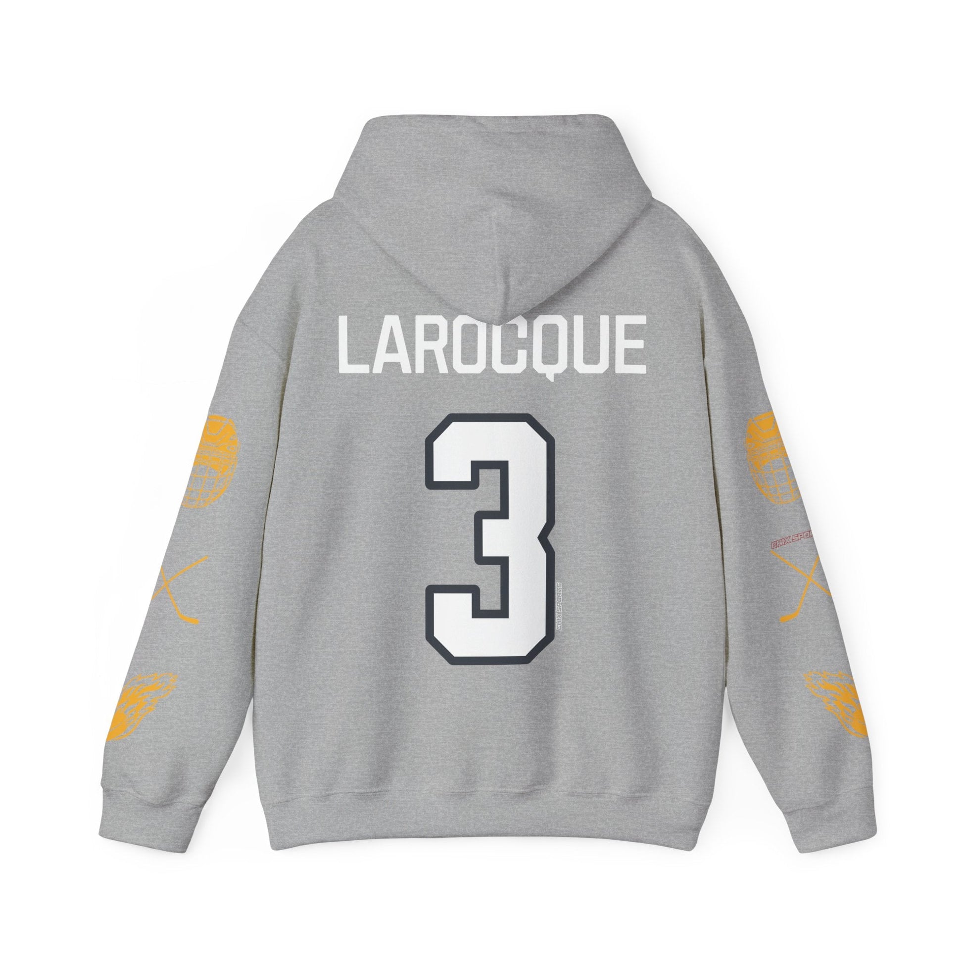 Jocelyne Larocque 3 Charge Unisex Hoodie | Chix Sports