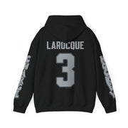 Jocelyne Larocque Charge Unisex Power Hoodie in Black | Chix Sports