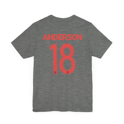 Joelle Anderson Bay Soccer Softblend T-shirt | Chix Sports