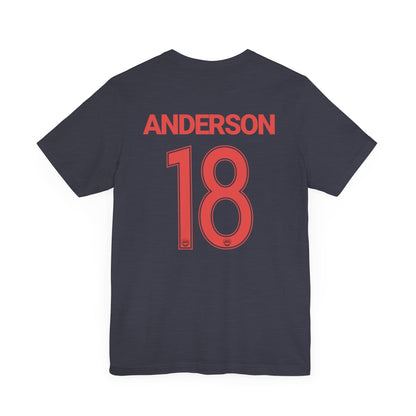 Joelle Anderson Bay Soccer Softblend T-shirt | Chix Sports
