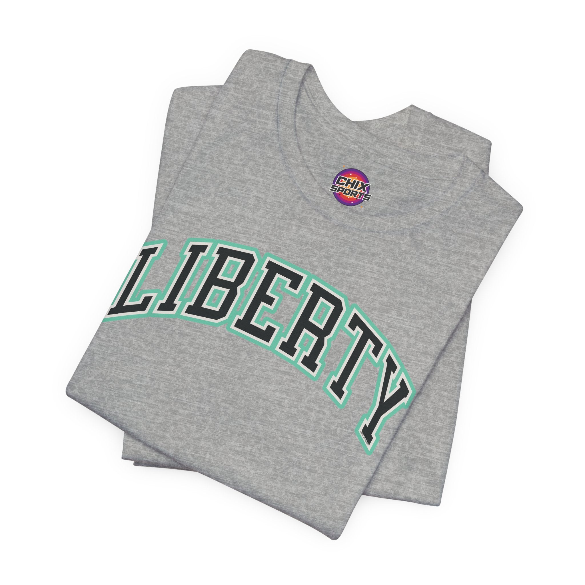 Jonquel Jones Liberty Unisex Jersey T-shirt | Chix Sports