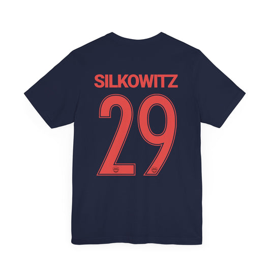 Jordan Silkowitz 29 Bay City Soccer Softblend T-shirt | Chix Sports