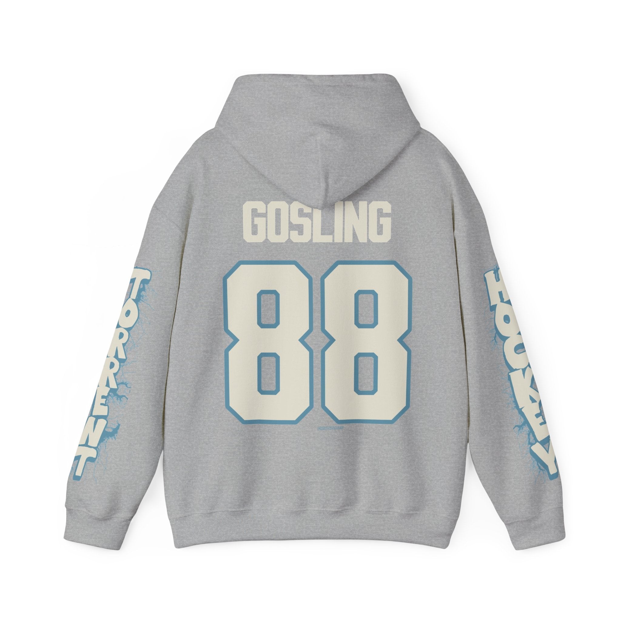 Julia Gosling Torrent Unisex Hoodie in Sport Grey | Chix Sports