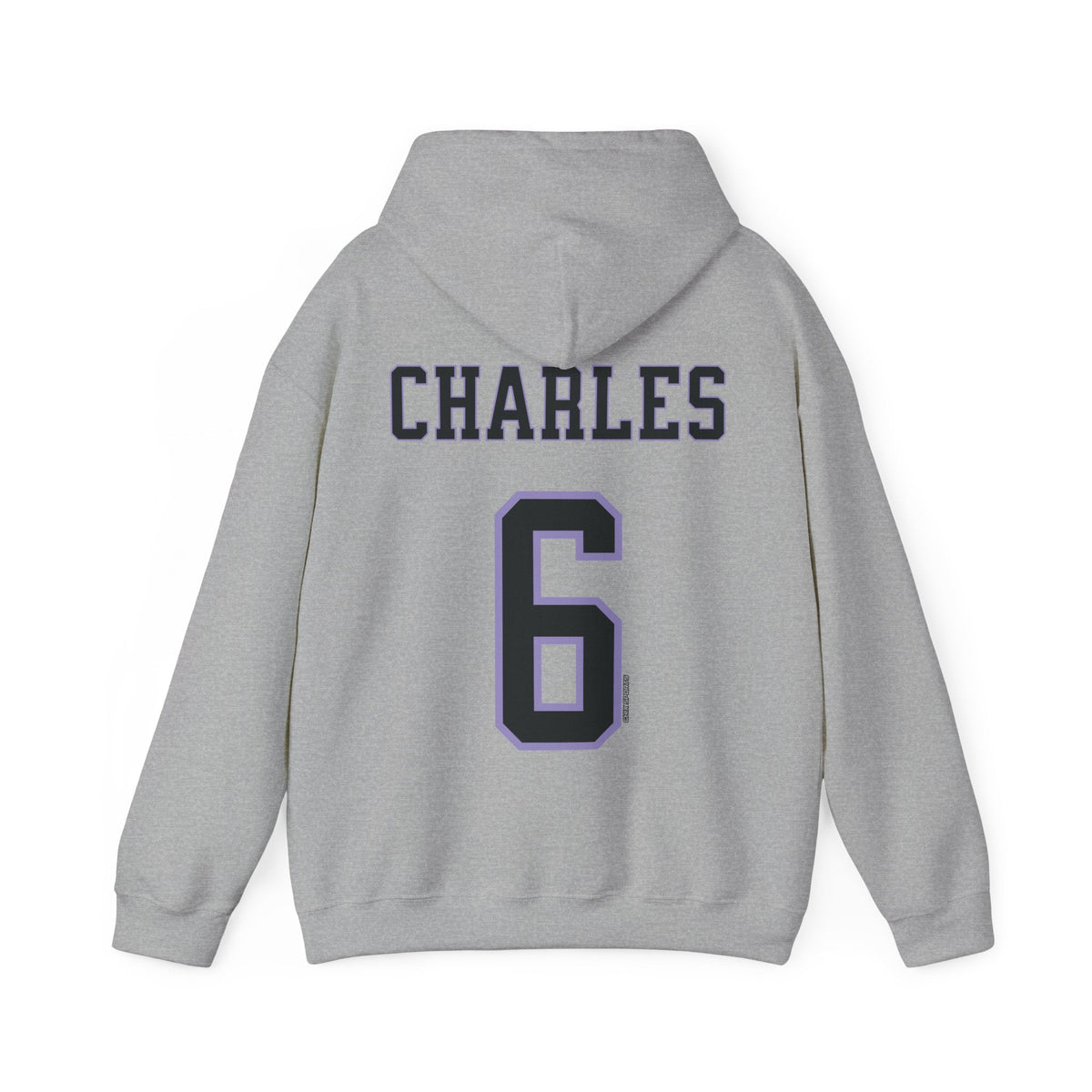 Kaila Charles Valkyries Unisex Jersey Hoodie in Sport Grey | Chix Sports