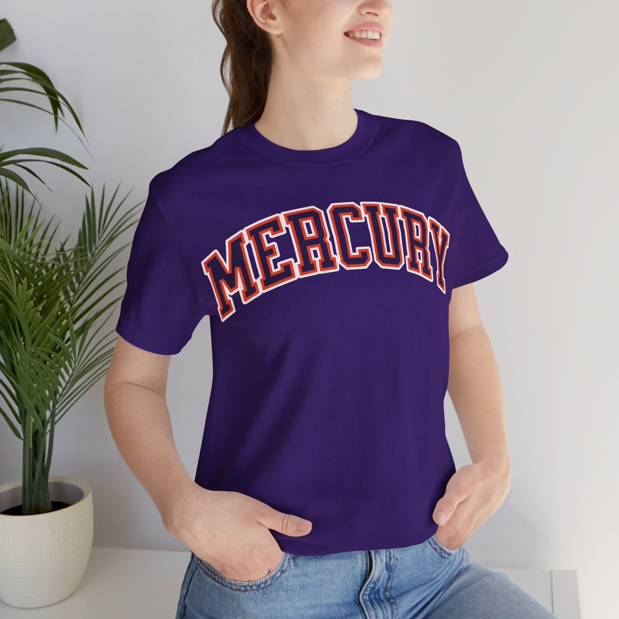 Kalani Brown Mercury Unisex Jersey T-shirt | Chix Sports