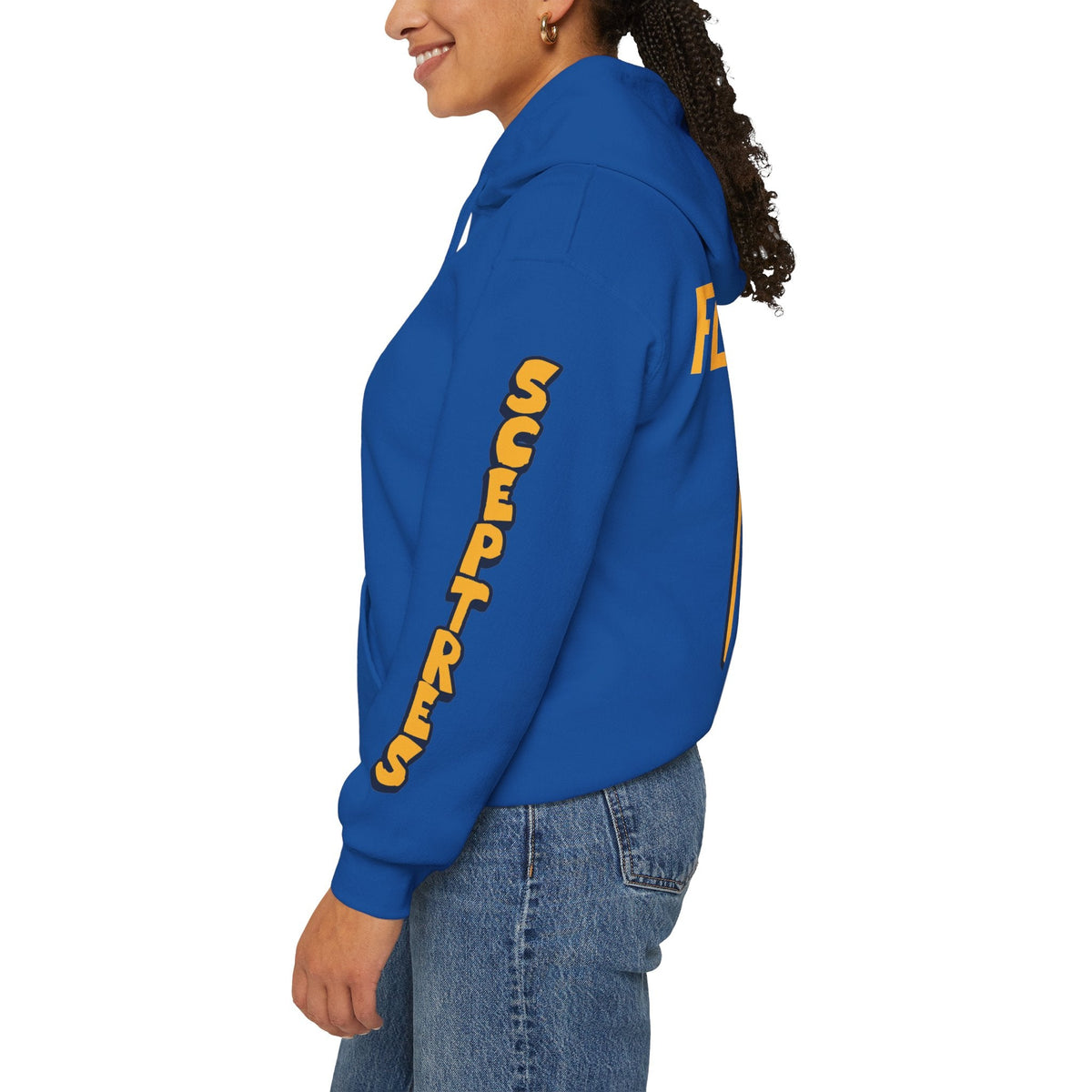 Kali Flanagan Sceptres Unisex Hoodie in Royal | Chix Sports