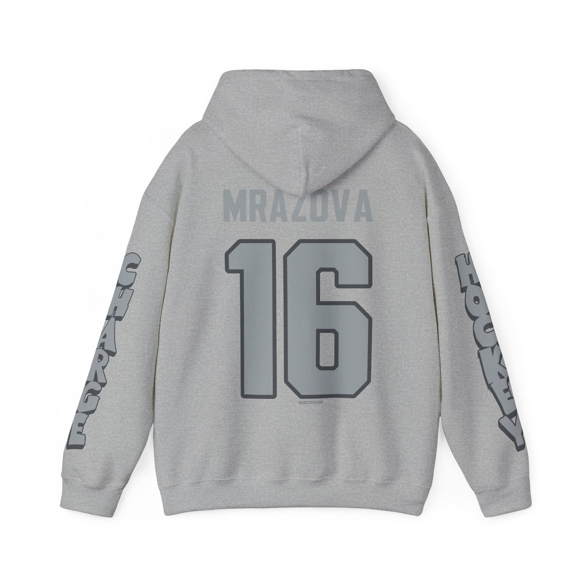 Katerina Mrazova Charge Unisex Power Hoodie in Sport Grey | Chix Sports