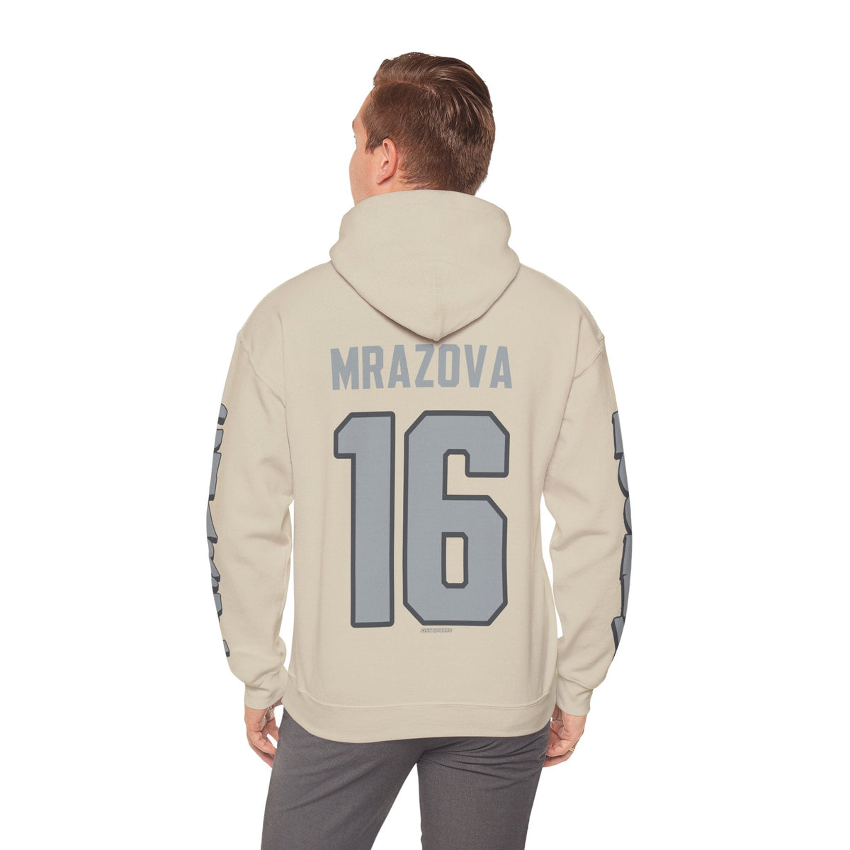 Katerina Mrazova Charge Unisex Power Hoodie in Gold | Chix Sports