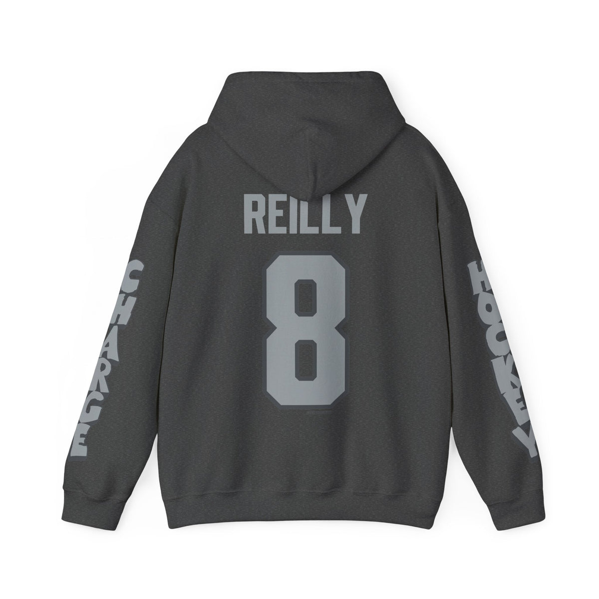 Kathryn Reilly Charge Unisex Power Hoodie in Dark Heather | Chix Sports