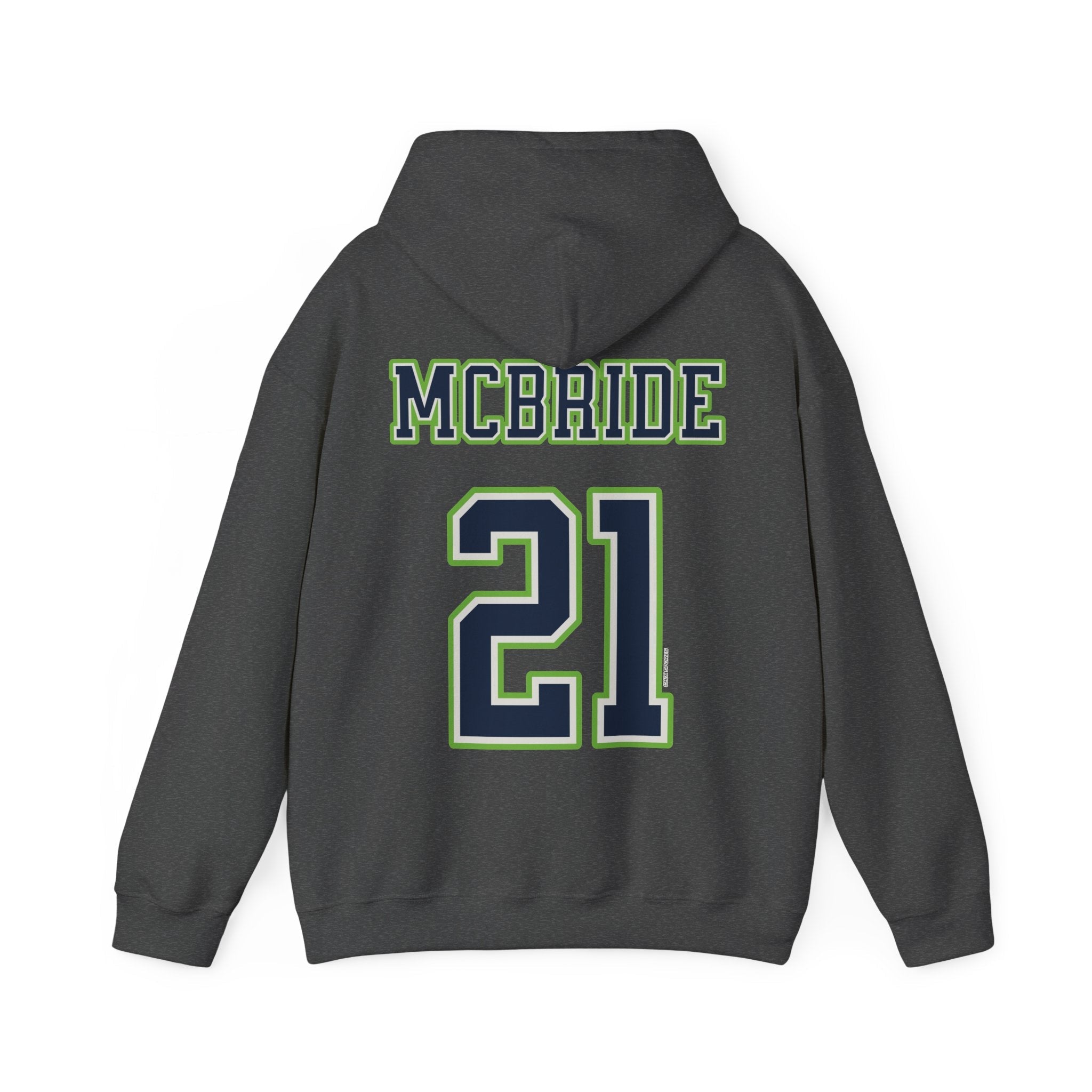 Kayla McBride Lynx Unisex Jersey Hoodie in Dark Heather | Chix Sports