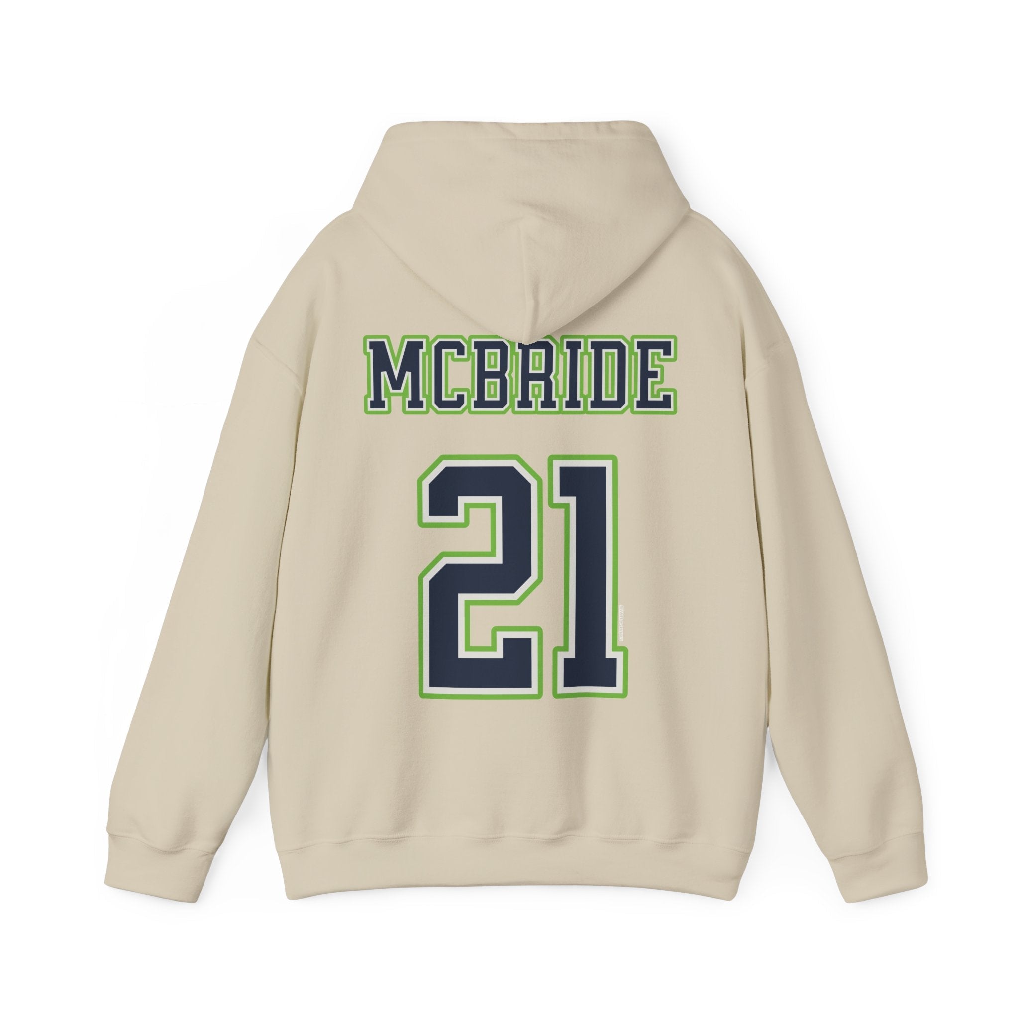Kayla McBride Lynx Unisex Jersey Hoodie in Sand | Chix Sports