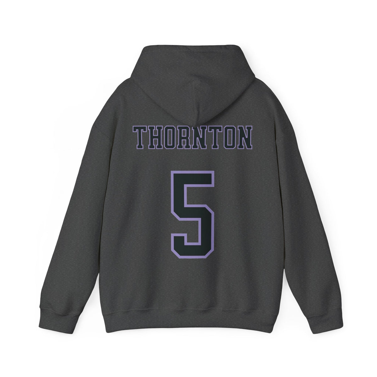 Kayla Thornton Valkyries Unisex Jersey Hoodie in Dark Heather | Chix Sports