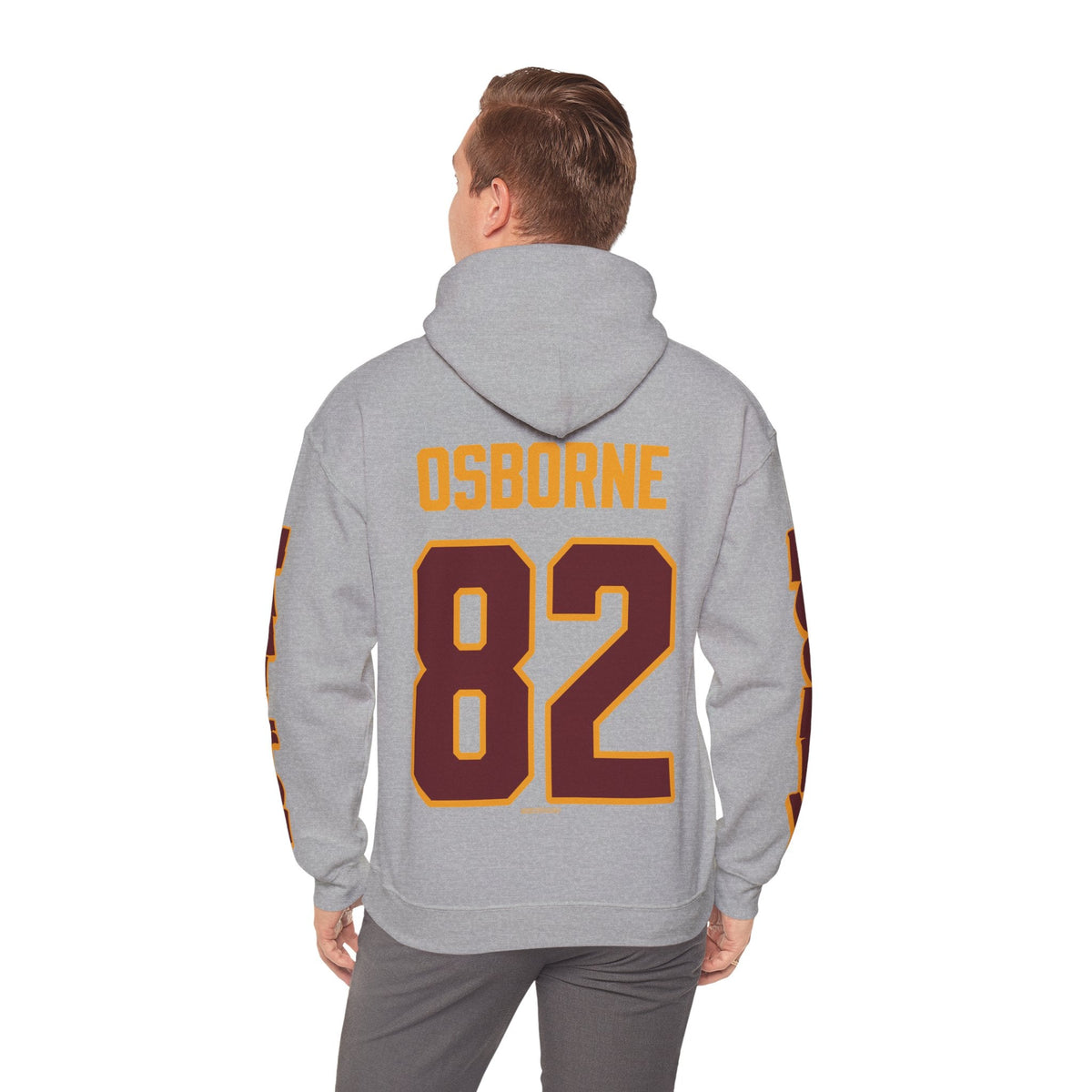 Kayle Osborne Hamilton Expansion Unisex Hoodie in Maroon | Chix Sports