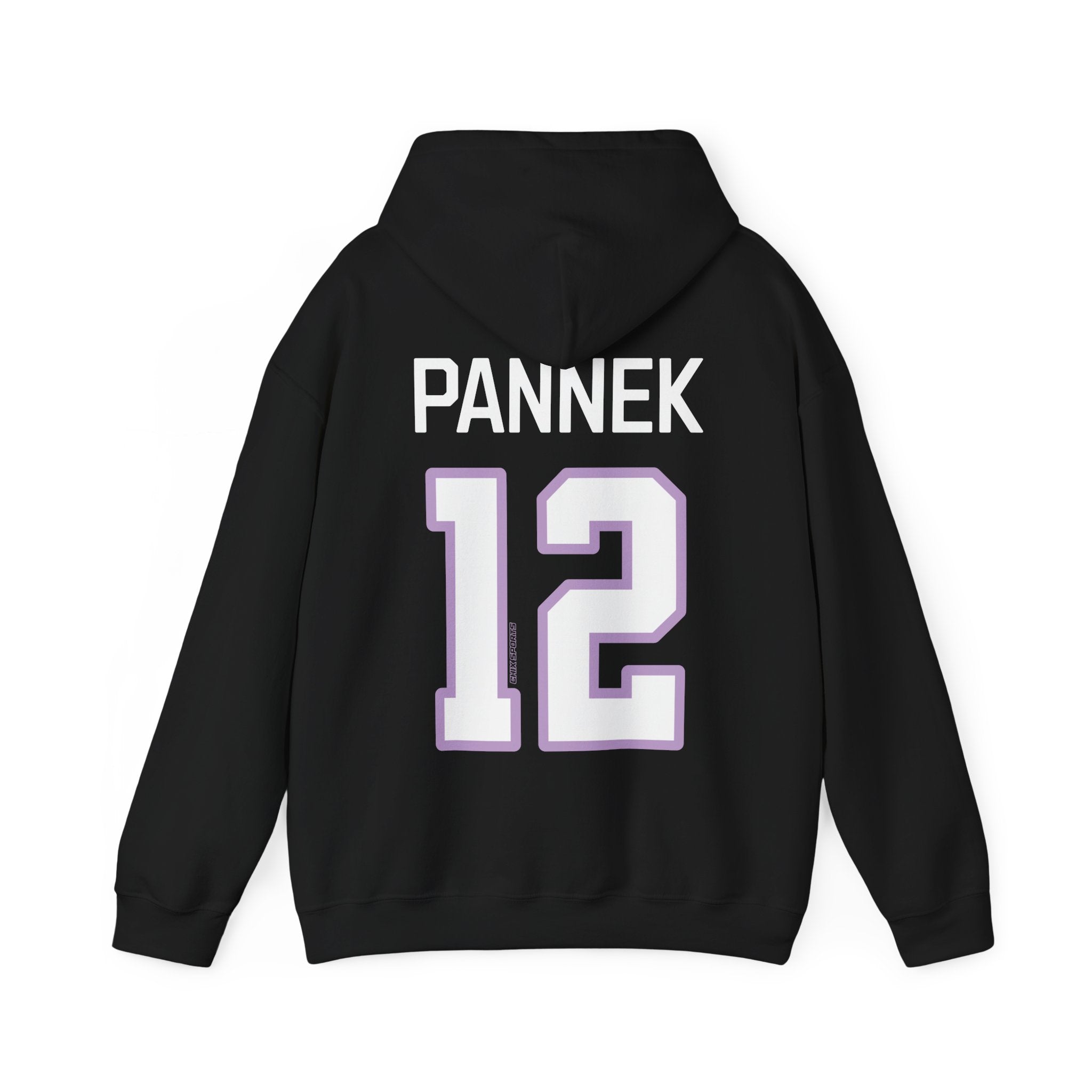 Kelly Pannek 12 Frost Heavy Hoodie (No sleeve print) | Chix Sports
