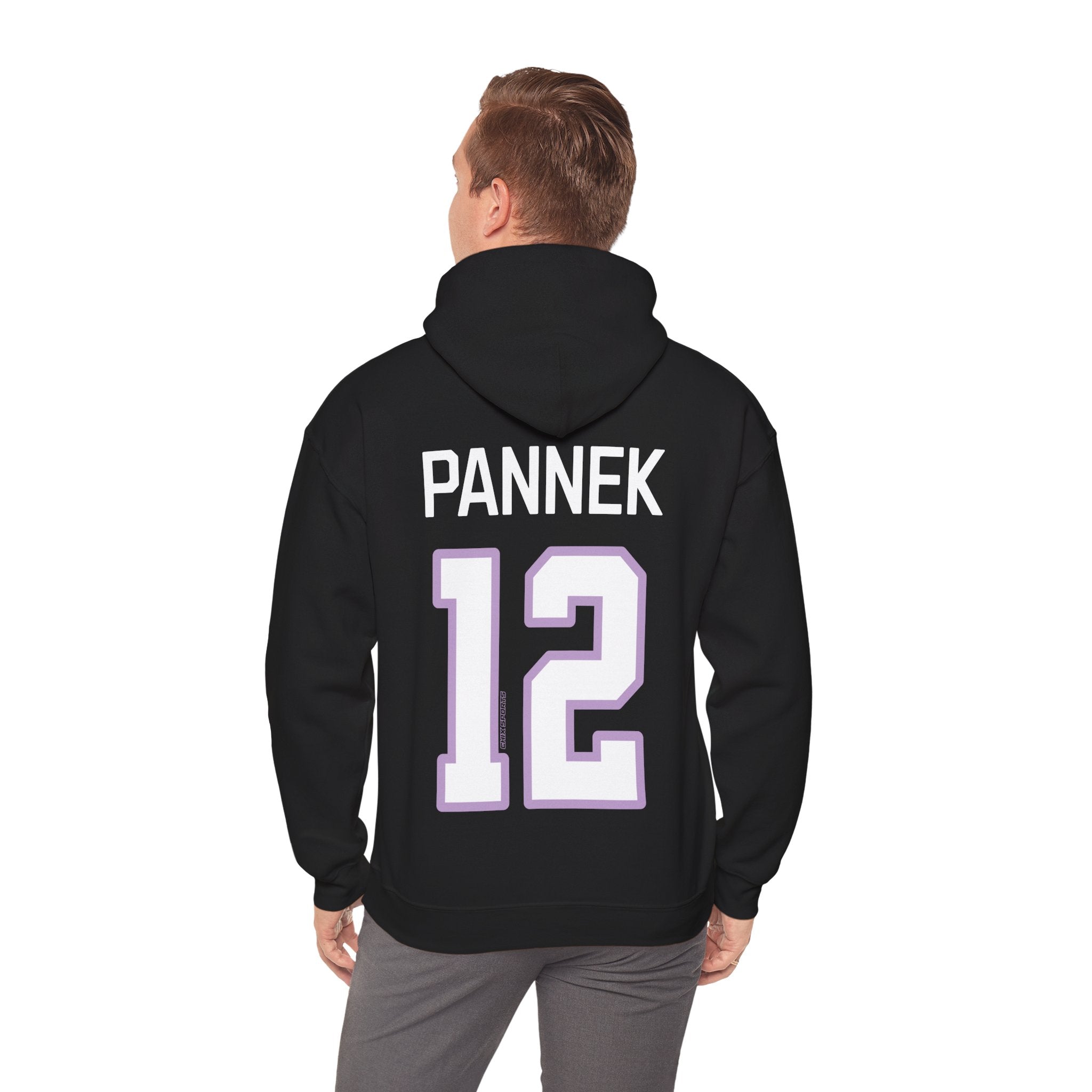 Kelly Pannek 12 Frost Heavy Hoodie (No sleeve print) | Chix Sports