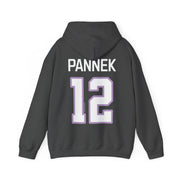 Kelly Pannek Frost Heavy Hoodie in Dark Heather | Chix Sports
