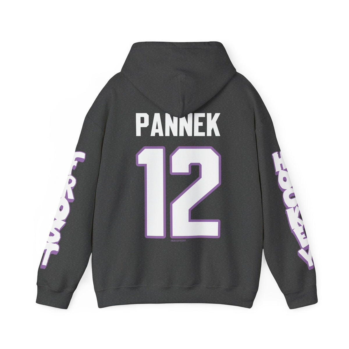 Kelly Pannek Frost Unisex Hoodie in Dark Heather | Chix Sports