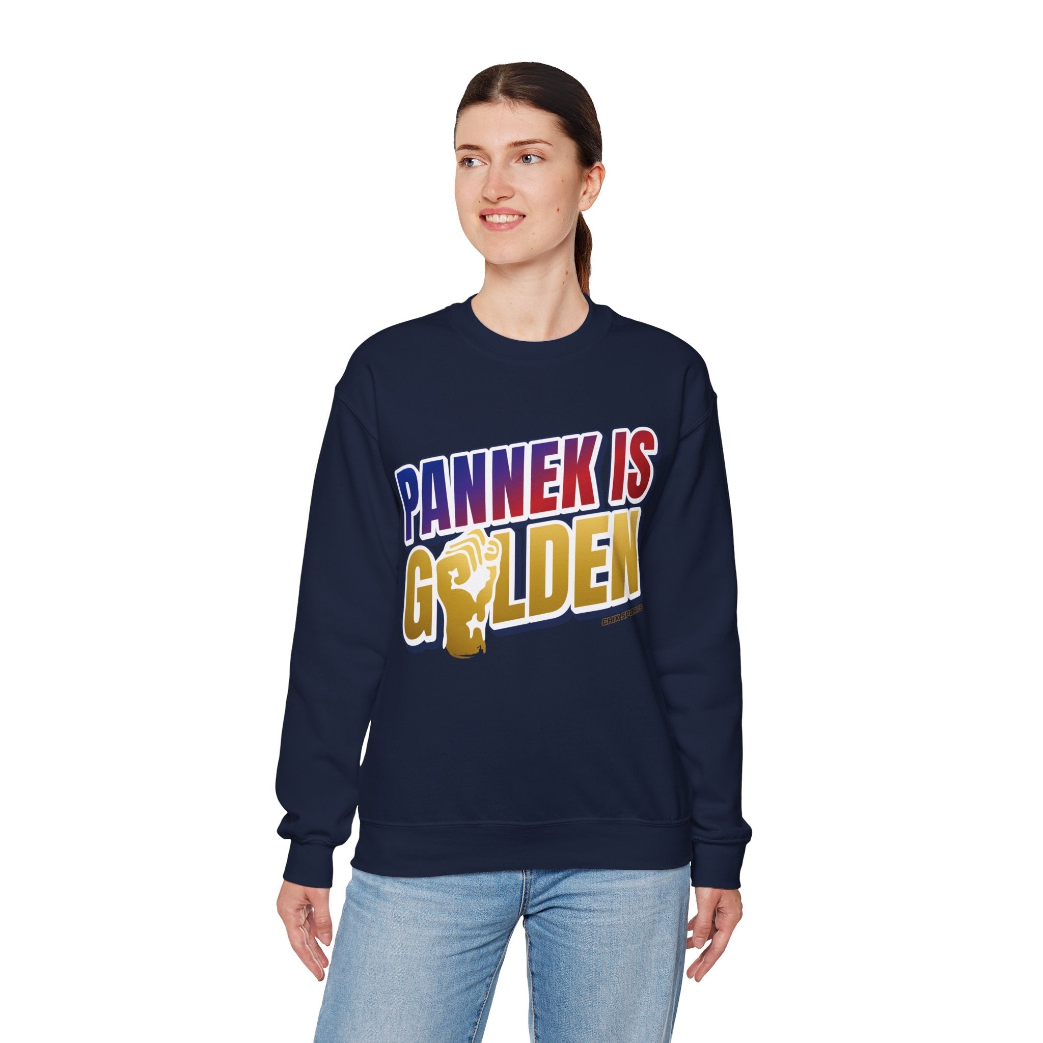 Kelly Pannek Golden USA Women's Hockey Unisex Sweatshirt | Chix Sports