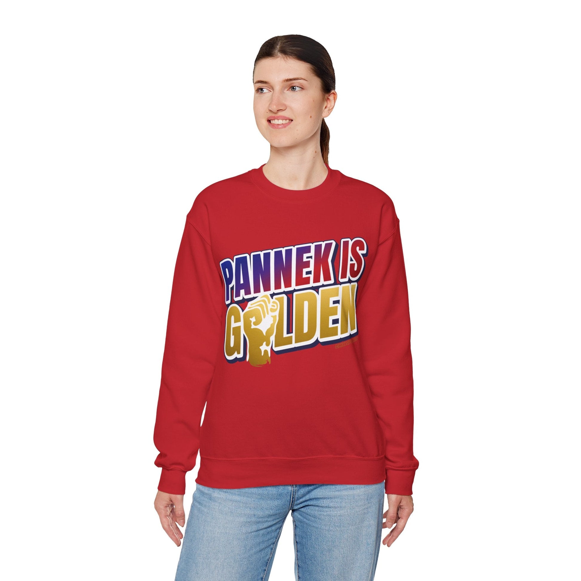 Kelly Pannek Golden USA Women's Hockey Unisex Sweatshirt | Chix Sports