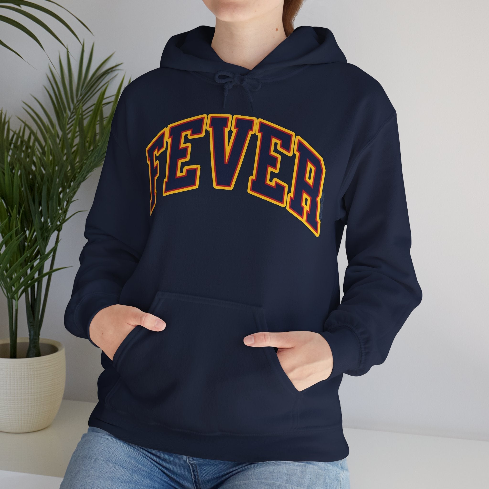 Kelsey Mitchell Fever Unisex Jersey Hoodie | Chix Sports