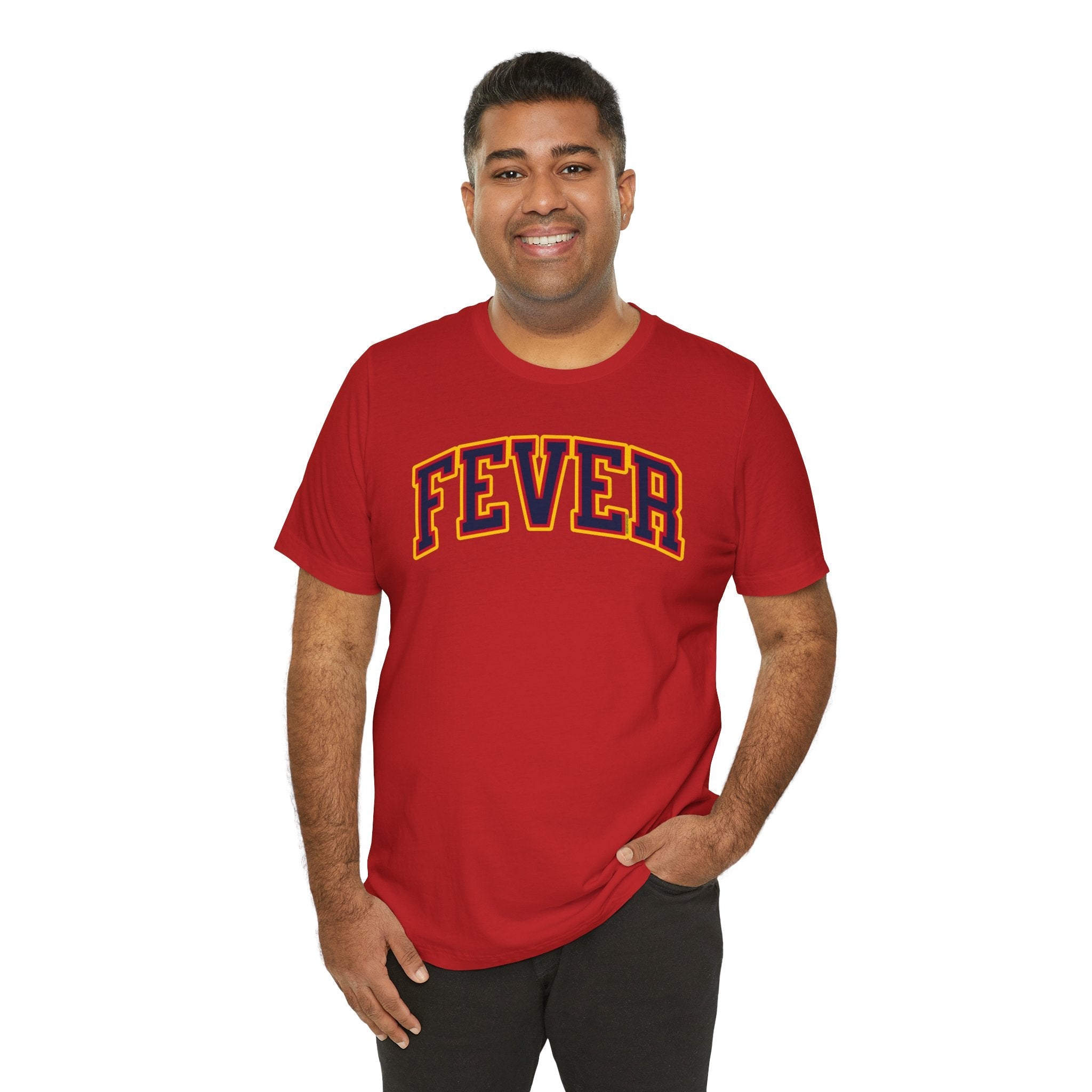 Kelsey Mitchell Fever Unisex Jersey T-shirt | Chix Sports