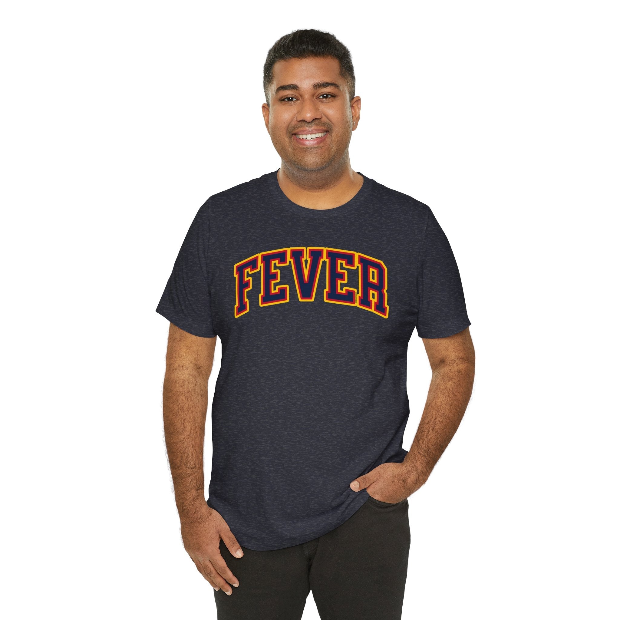 Kelsey Mitchell Fever Unisex Jersey T-shirt | Chix Sports