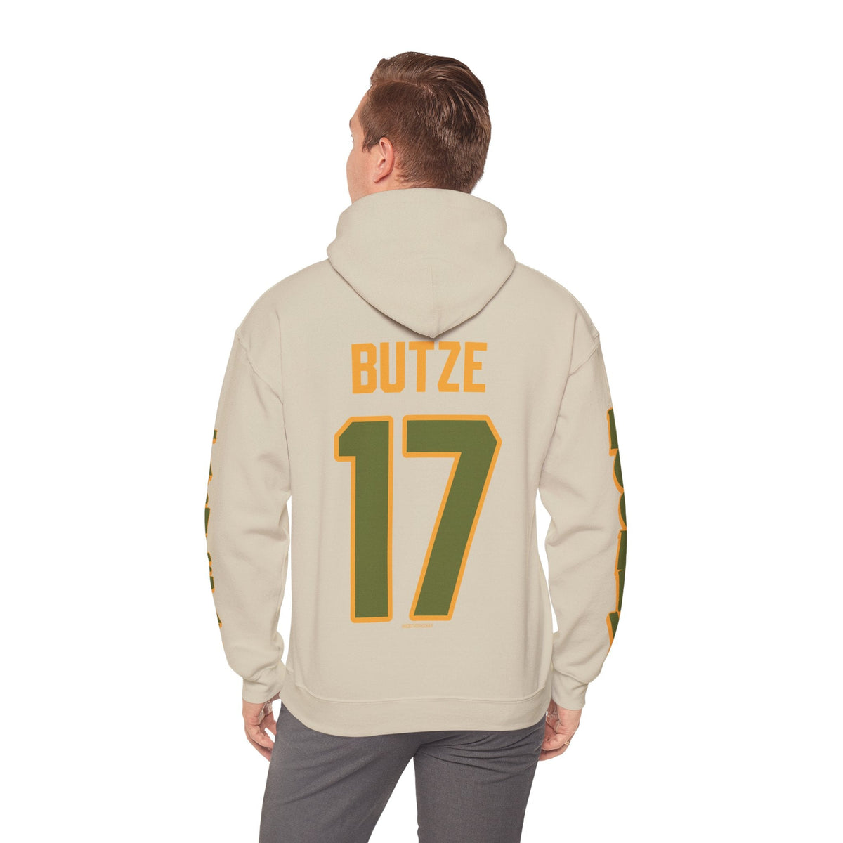 Kendall Butze Las Vegas Women's Hockey Unisex Hoodie in Military Green | Chix Sports