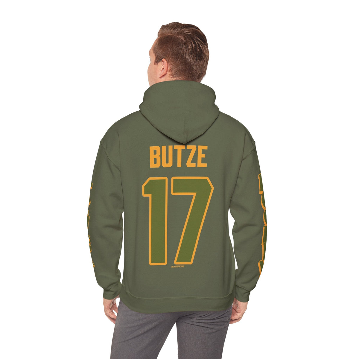 Kendall Butze Las Vegas Women's Hockey Unisex Hoodie in Military Green | Chix Sports