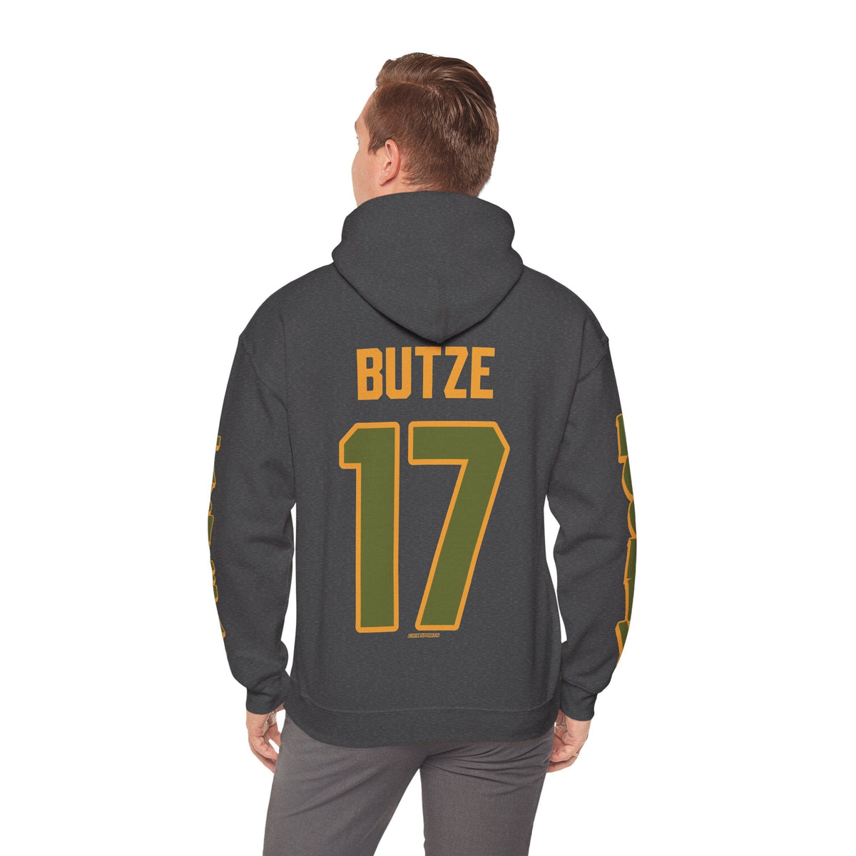 Kendall Butze Las Vegas Women's Hockey Unisex Hoodie in Military Green | Chix Sports