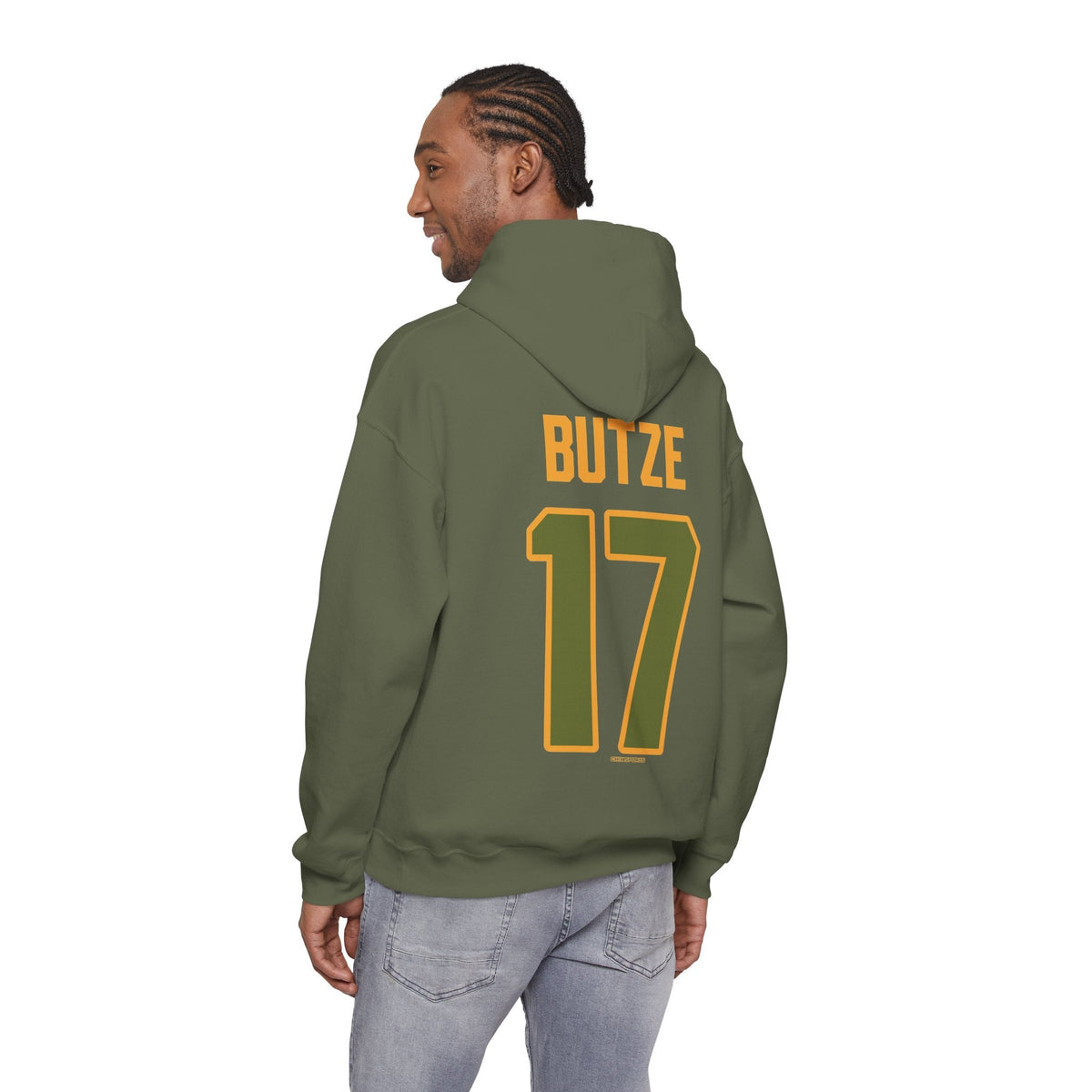 Kendall Butze Las Vegas Women's Hockey Unisex Hoodie in Military Green | Chix Sports
