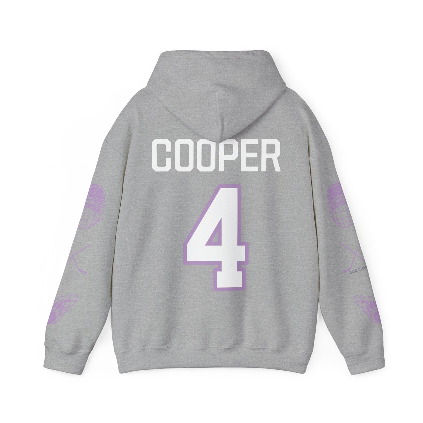 Kendall Cooper 4 Frost Hockey Heavy Hoodie | Chix Sports
