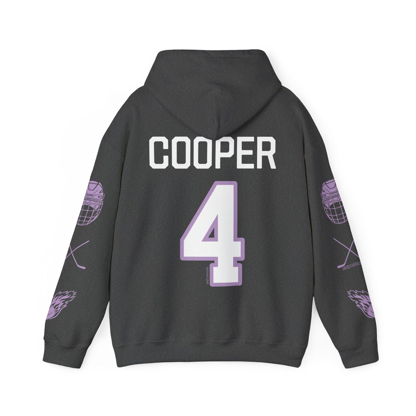 Kendall Cooper 4 Frost Hockey Heavy Hoodie | Chix Sports