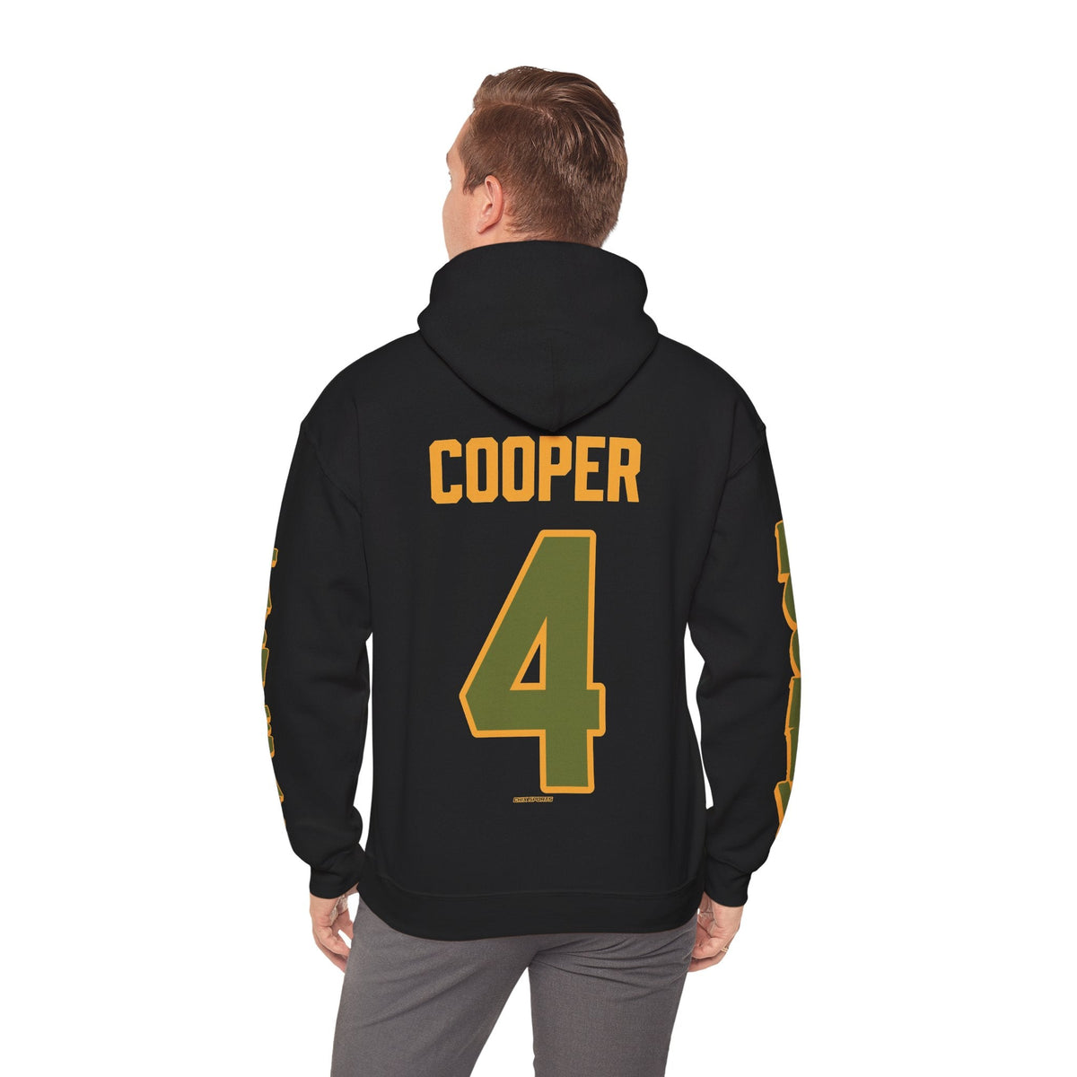 Kendall Cooper Las Vegas Women's Hockey Unisex Hoodie in Military Green | Chix Sports
