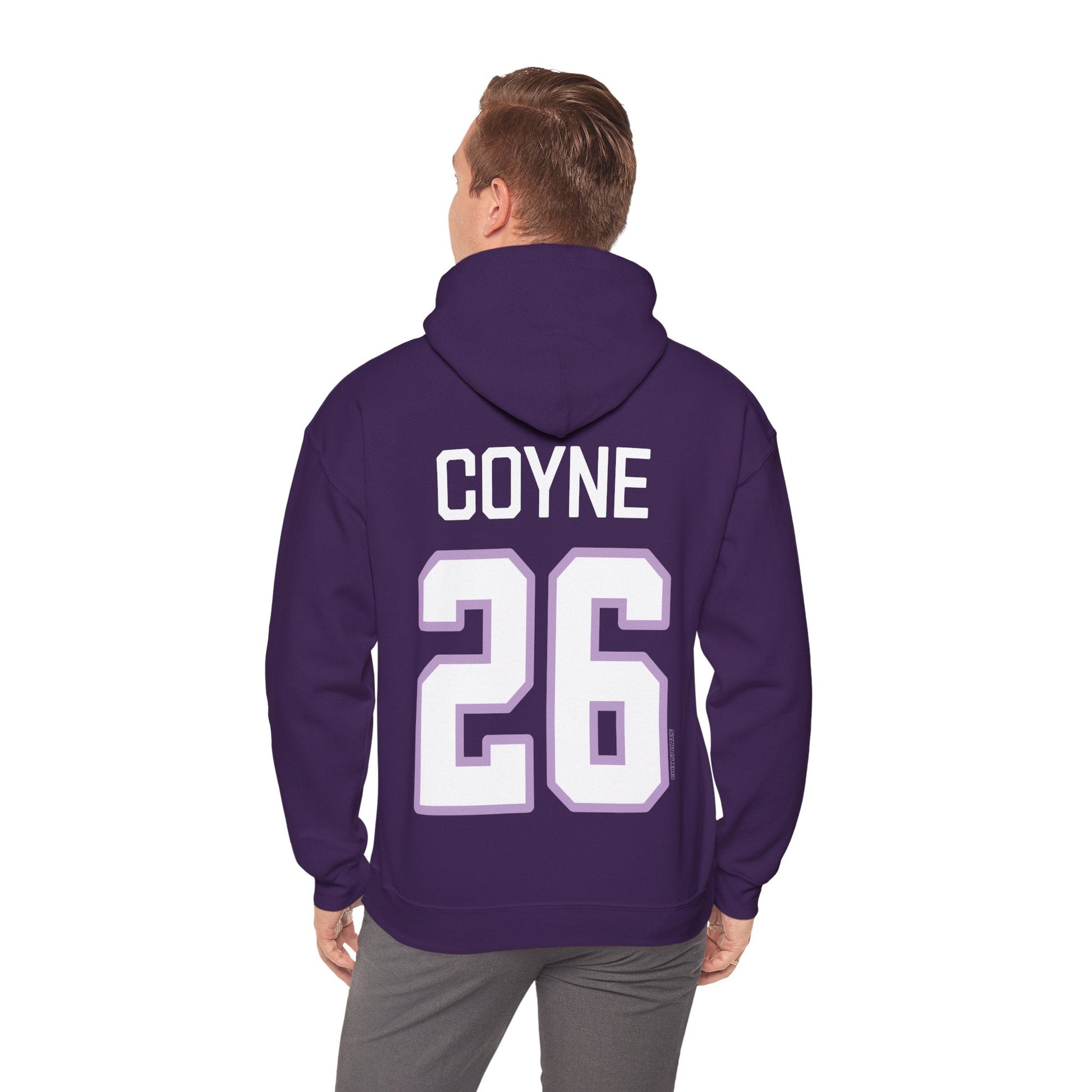 Kendall Coyne Schofield 26 Frost Heavy Hoodie (no sleeve print) | Chix Sports