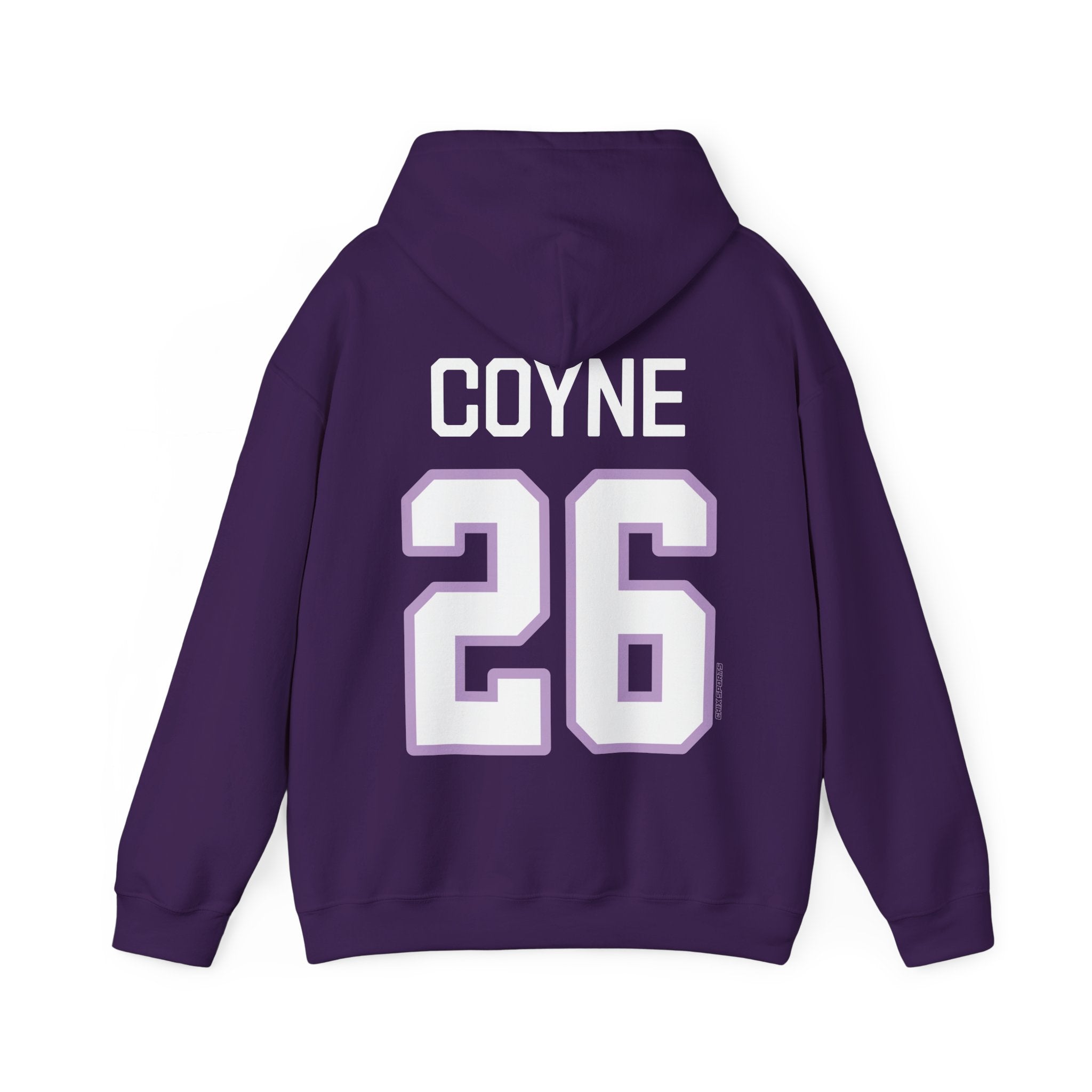 Kendall Coyne Schofield 26 Frost Heavy Hoodie (no sleeve print) | Chix Sports