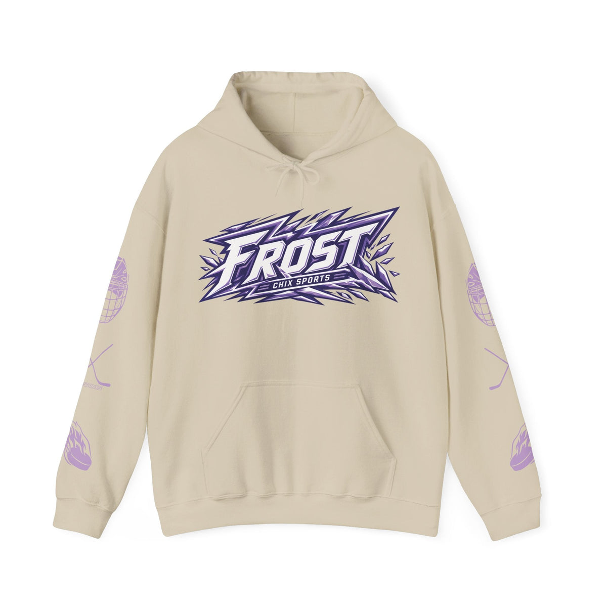 Kendall Coyne Schofield Frost Unisex Hoodie in Sand | Chix Sports