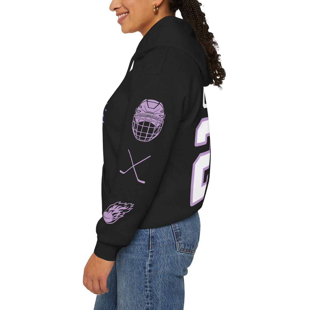 Kendall Coyne Schofield Frost Unisex Hoodie in Sand | Chix Sports
