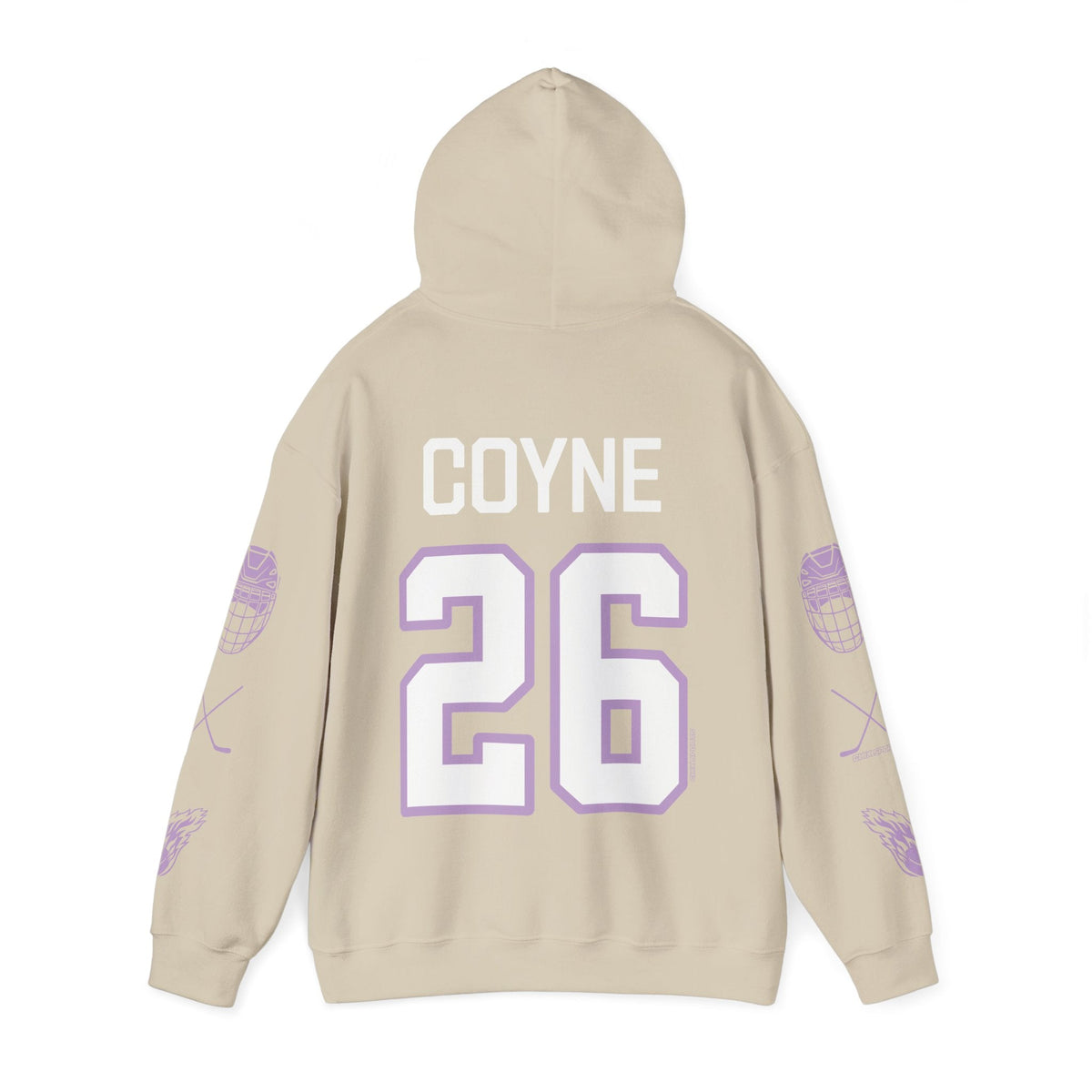 Kendall Coyne Schofield Frost Unisex Hoodie in Sand | Chix Sports