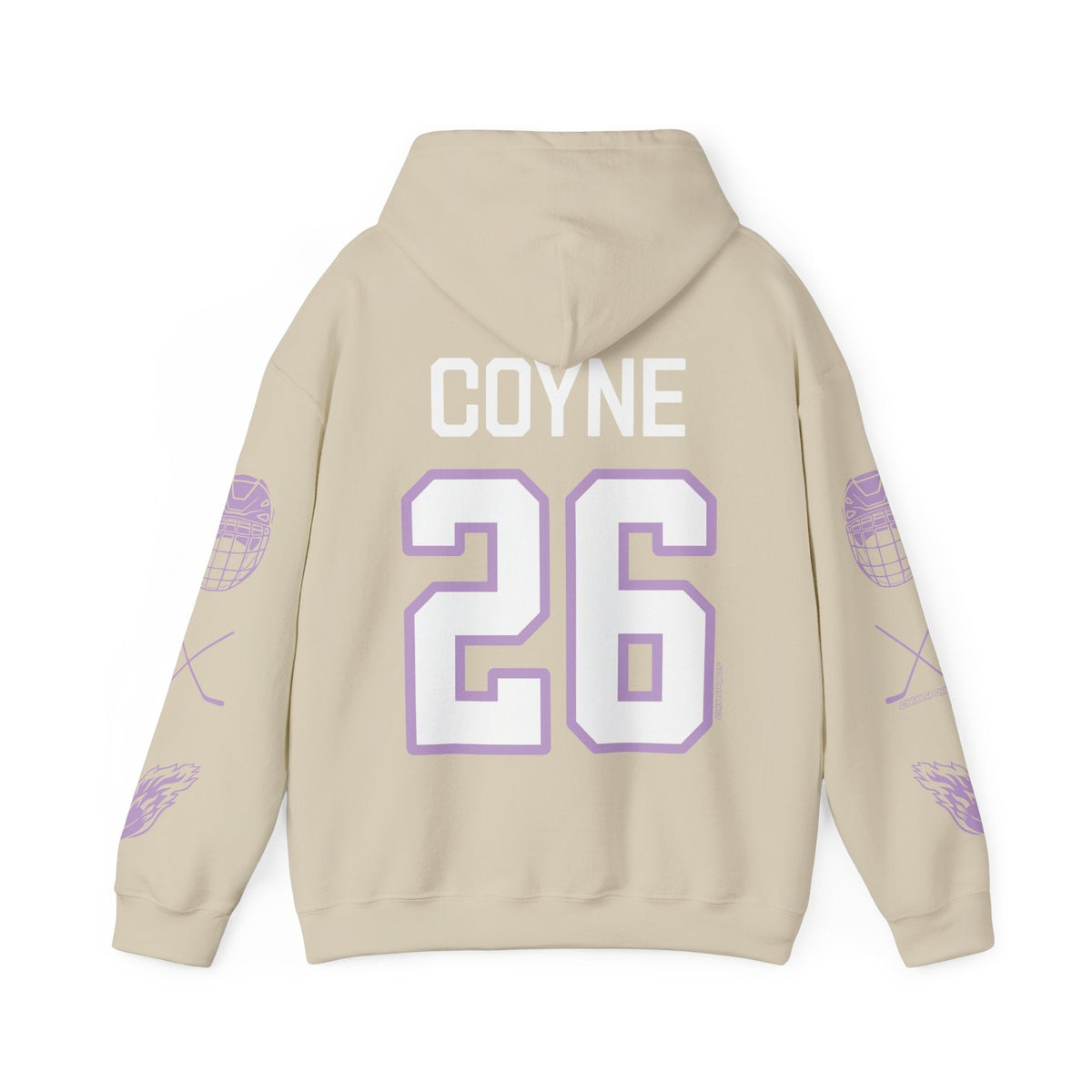 Kendall Coyne Schofield Frost Unisex Hoodie in Sand | Chix Sports