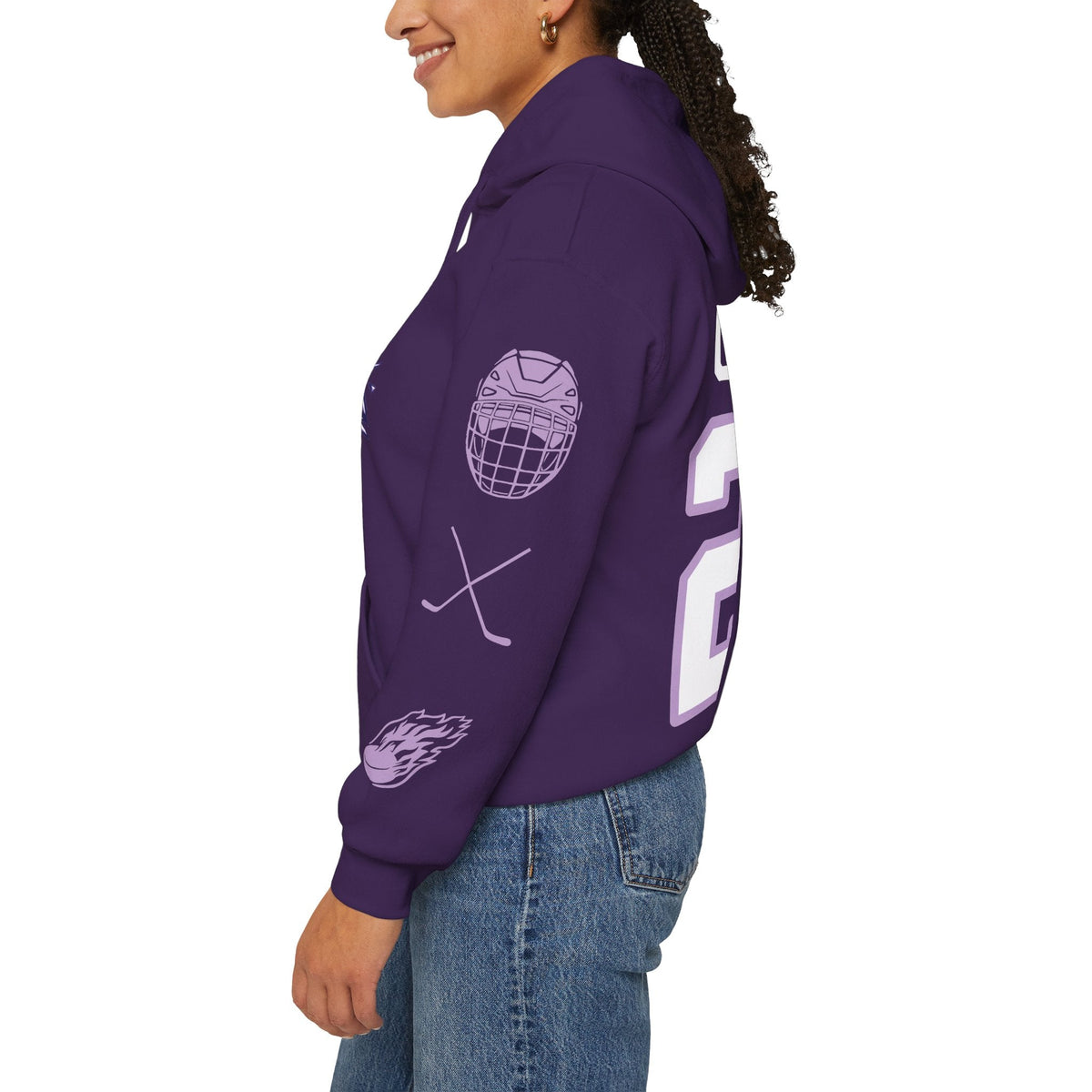 Kendall Coyne Schofield Frost Unisex Hoodie in Sand | Chix Sports