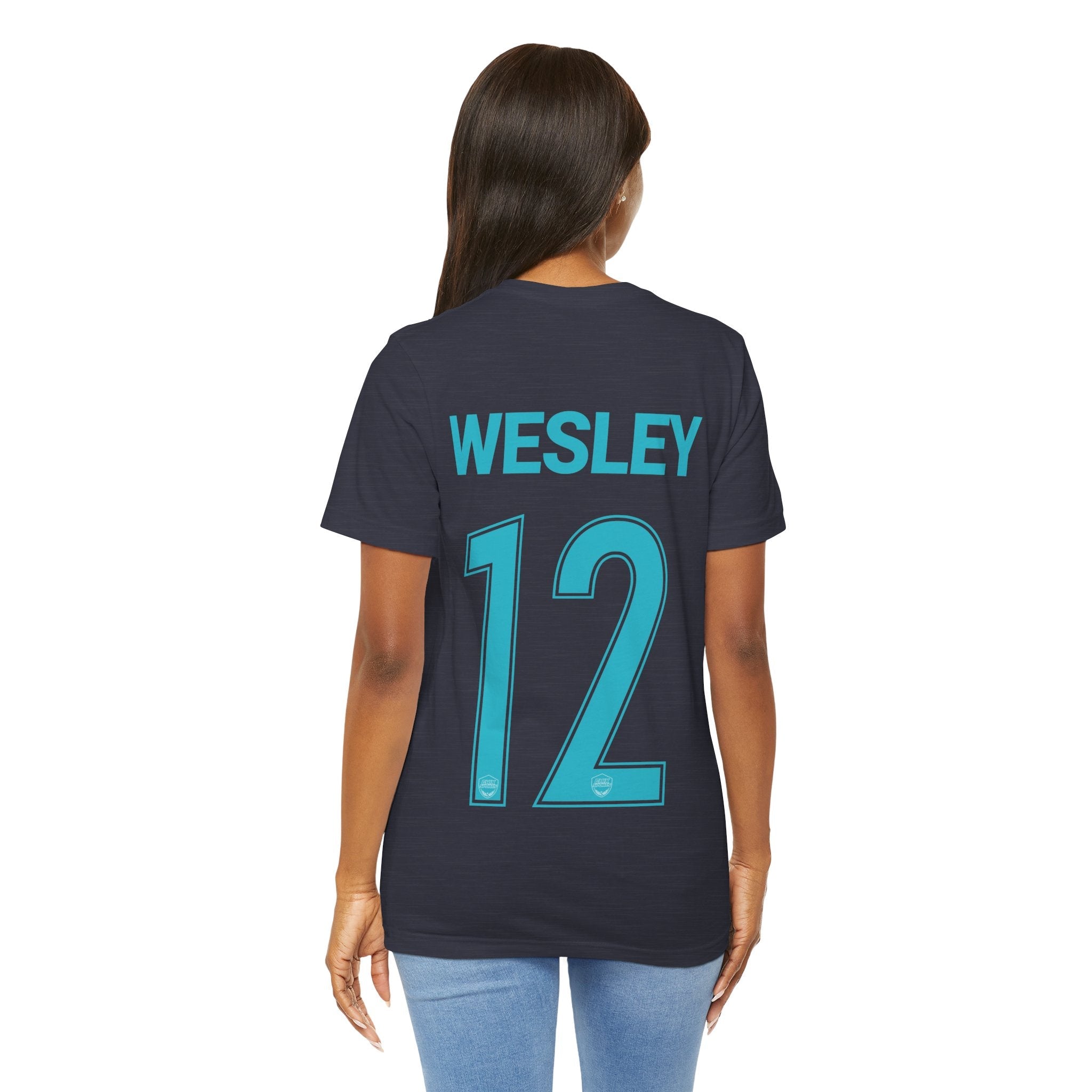 Kennedy Wesley Wave Softblend T-shirt | Chix Sports