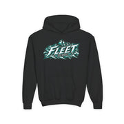 Kids Fleet Hockey Heavy Hoodie in Black | Chix Sports