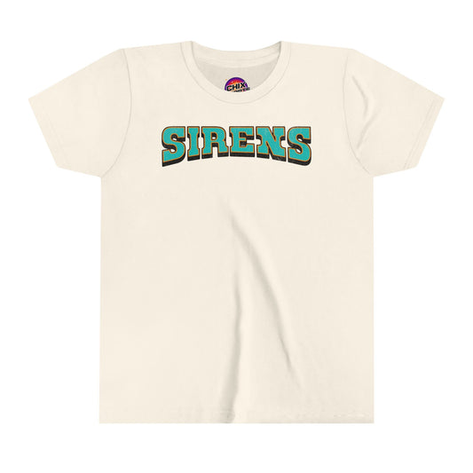 Kids Sirens Hockey Unisex Soft Shirt | Chix Sports