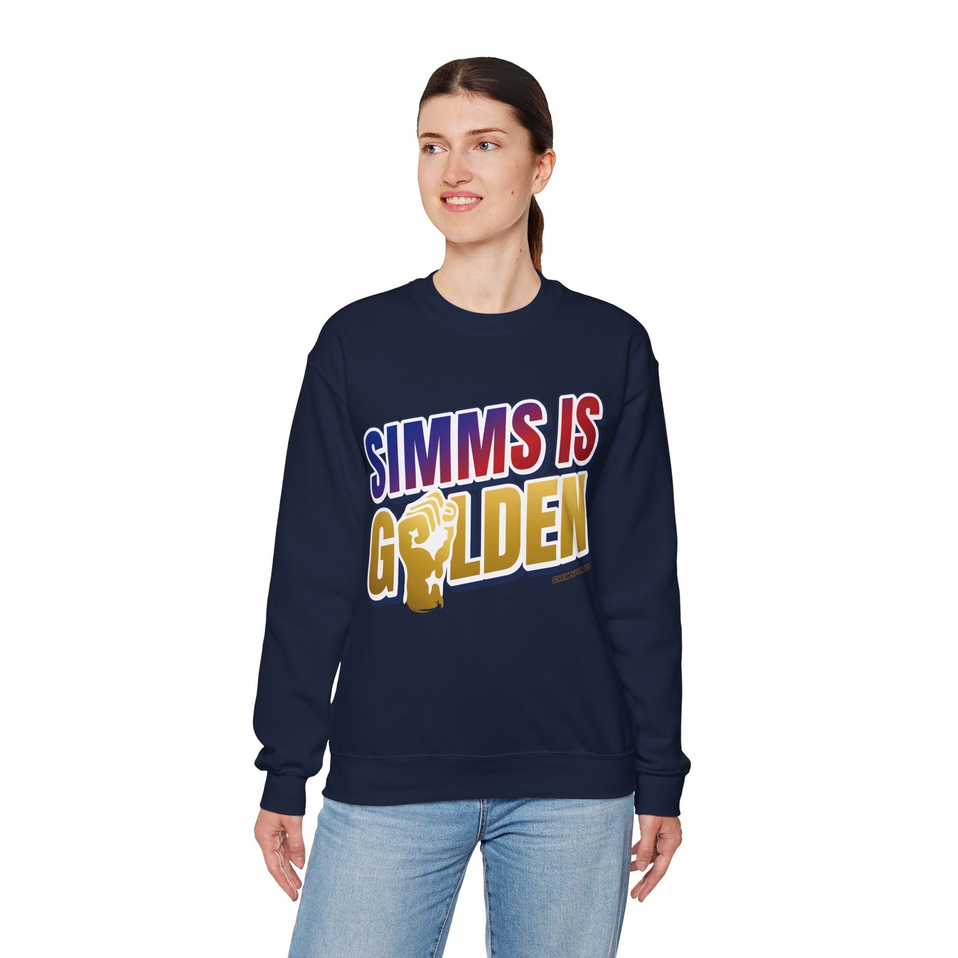 Kirsten Simms Golden USA Women's Hockey Unisex Sweatshirt | Chix Sports