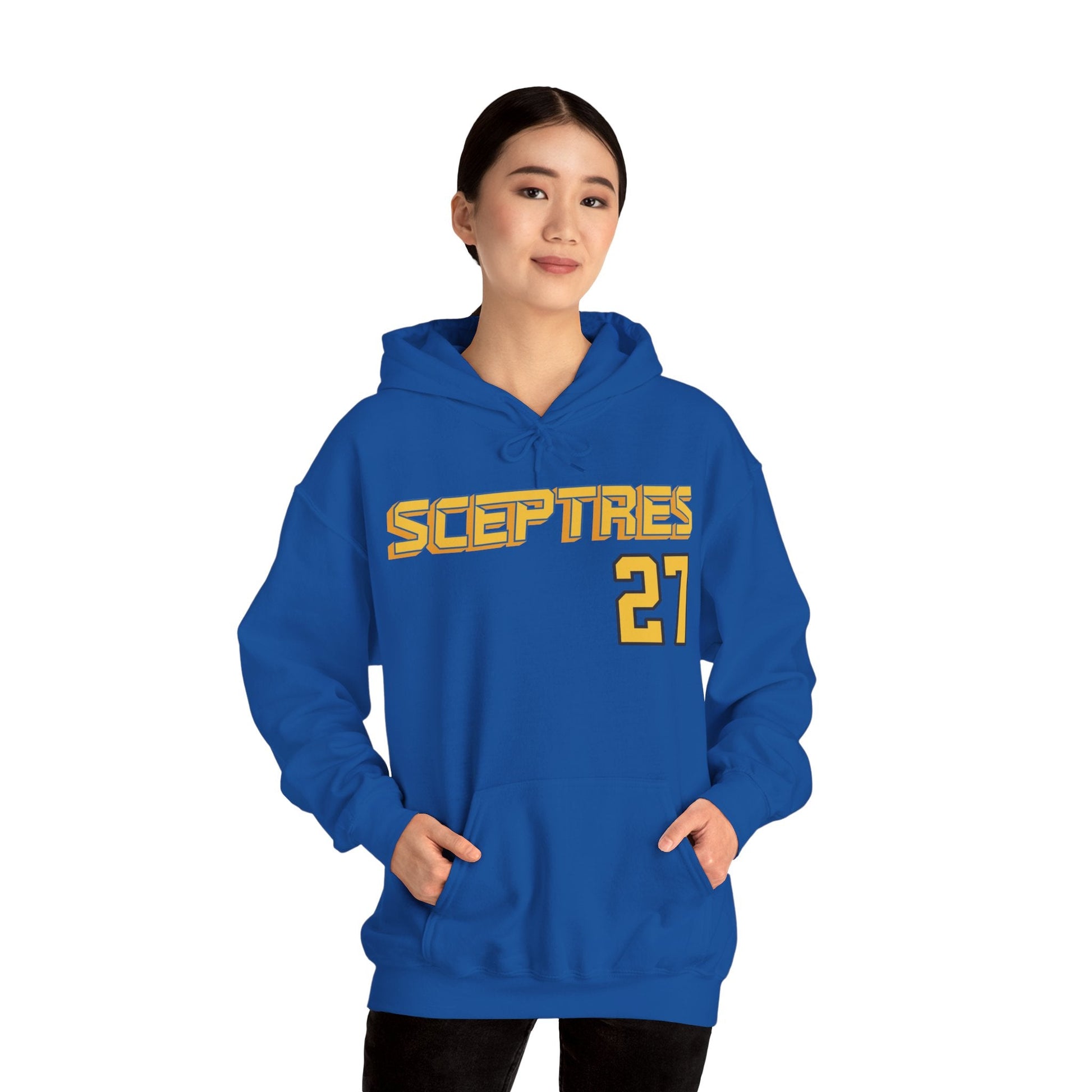 Kirsten Simms Sceptres Unisex Hoodie - No printed sleeves | Chix Sports