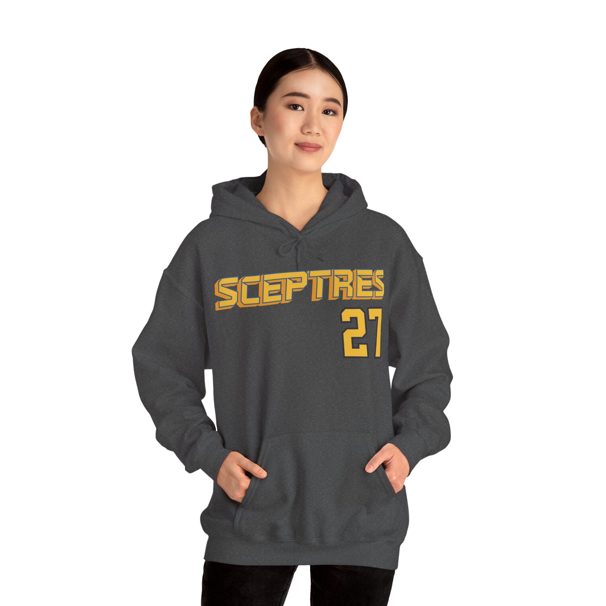 Kirsten Simms Sceptres Unisex Hoodie - No printed sleeves | Chix Sports