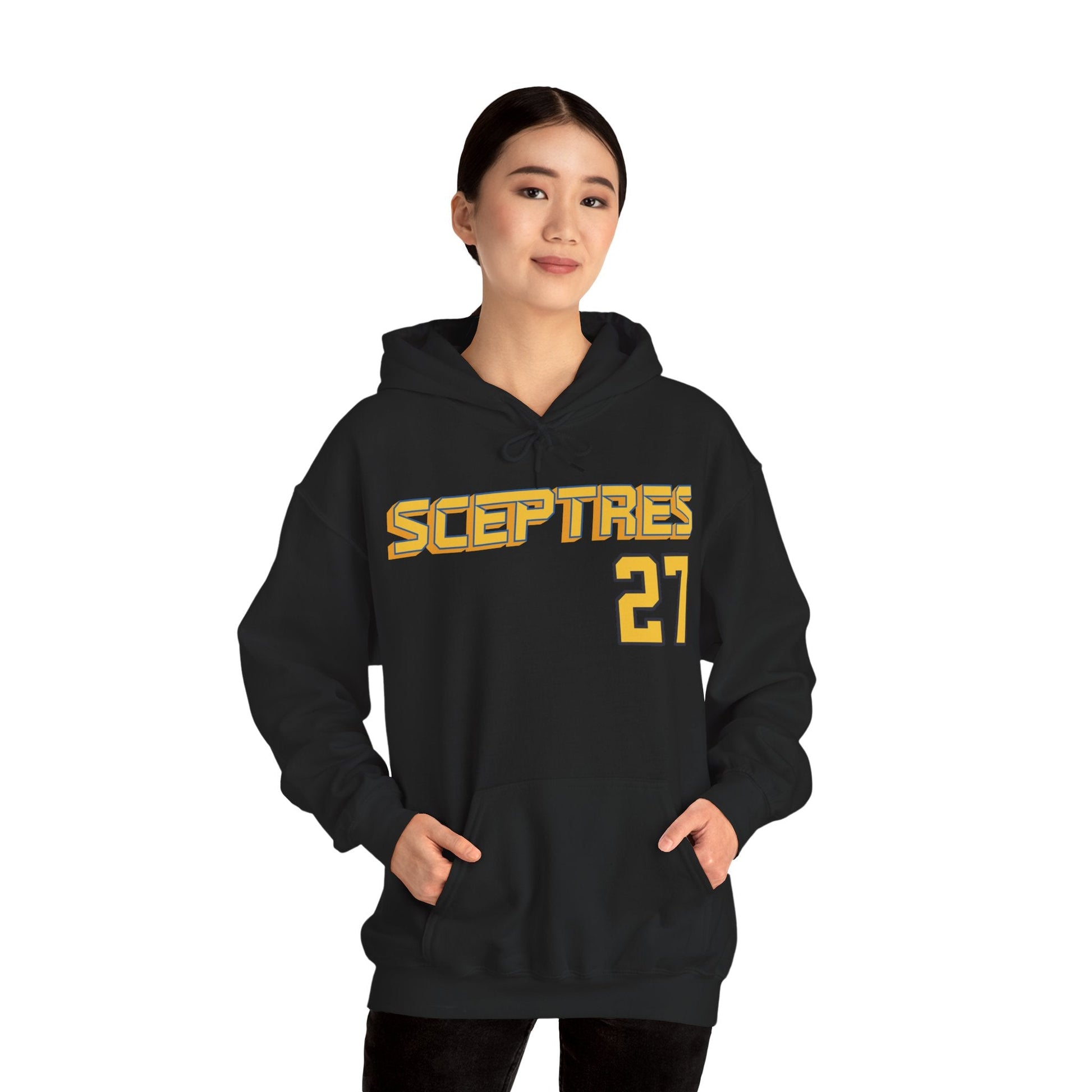 Kirsten Simms Sceptres Unisex Hoodie - No printed sleeves | Chix Sports